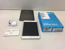 Load image into Gallery viewer, Samsung Galaxy Tab A SM-T350 16GB, Wi-Fi, 8in - White with Pouch