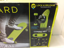 Load image into Gallery viewer, MorfBoard Scooter Skateboard Combo Set Chartreuse Black 76055