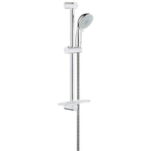 Load image into Gallery viewer, GROHE New Tempesta Rustic 100 4-Spray Wall Bar Shower Kit StarLight Chrome
