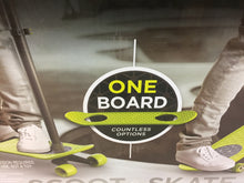 Load image into Gallery viewer, MorfBoard Scooter Skateboard Combo Set Chartreuse Black 76055