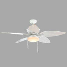 Load image into Gallery viewer, Hampton Bay YG115-MWH Edgewater II 52" Matte White Ceiling Fan 593560