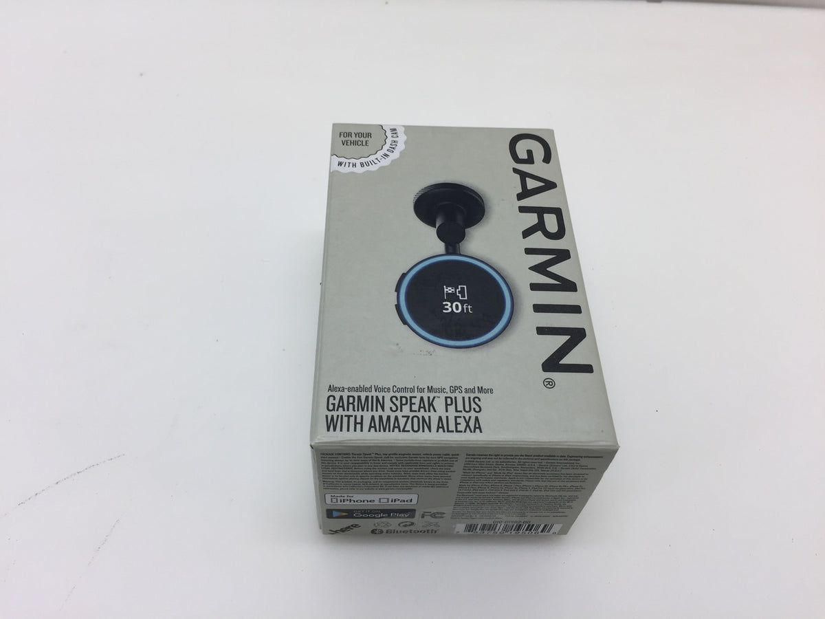 Garmin Speak Plus with Amazon Alexa Built In Dash Camera Black 010018