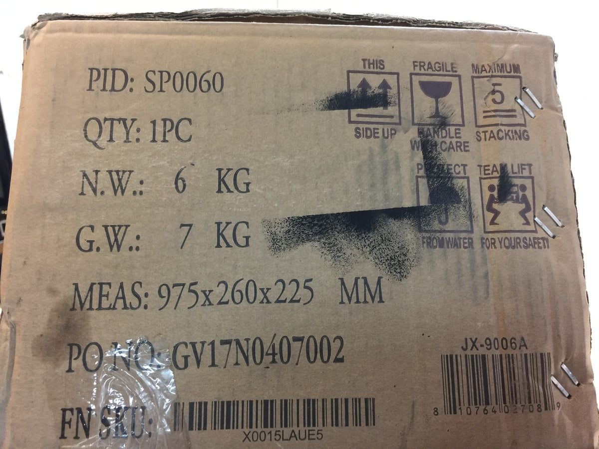 AKDY JX9006A 35" Easy Connect Wall Mount Tempered Glass Shower Panel