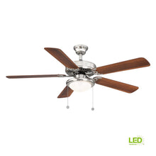 Load image into Gallery viewer, Trice YG269BP-BN 52-in. LED Brushed Nickel Ceiling Fan 1003023398