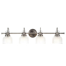 Load image into Gallery viewer, Progress Lighting Archie 4-Light Antique Nickel Bathroom Vanity Light P2997-81