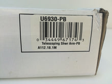 Load image into Gallery viewer, Delta U6930-PB Extendable 13 - 22 in. Shower Arm in Polished Brass
