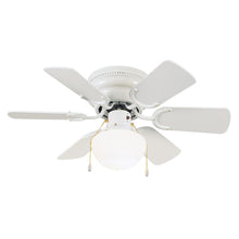 Load image into Gallery viewer, Design House Atrium 30.5 in. Indoor White Hugger Lighted Ceiling Fan 152991