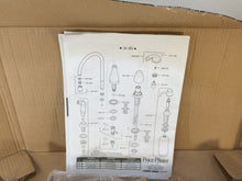 Load image into Gallery viewer, Pfister LG26-4DSS Treviso 1-Handle Kitchen Faucet Stainless Steel