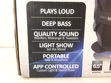 Load image into Gallery viewer, Soundstream Street Hopper 6 Speaker Portable Boombox w/ Light Show 2-Channel