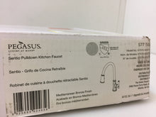 Load image into Gallery viewer, Pegasus 67070-4027H2 Sentio 1-Handle Pull-Down Sprayer Kitchen Faucet BRONZE