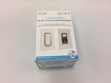 Load image into Gallery viewer, SkyLink SK8 8-Amp Specialty Adaptable 3 Way On/Off Switch Kit, White