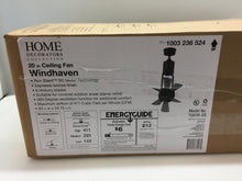 Load image into Gallery viewer, Home Decorators Windhaven 20 in. Outdoor Espresso Bronze Ceiling Fan YG658-EB