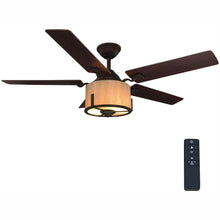 Load image into Gallery viewer, Home Decorators Freyton 51503 52" LED Oil Rubbed Bronze Ceiling Fan 1001636891