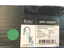 Load image into Gallery viewer, KRAUS KPF-1630CH Nola Single-Handle Pull-Down Kitchen Faucet Chrome