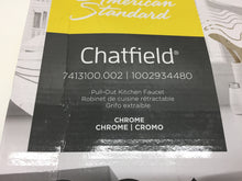 Load image into Gallery viewer, American Standard Chatfield 1-Handle Sprayer Kitchen Faucet Chrome 7413100.002