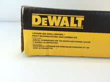 Load image into Gallery viewer, DEWALT DCK212S2 12V Li-Ion Cordless Drill/Driver & Reciprocating Saw Combo Kit