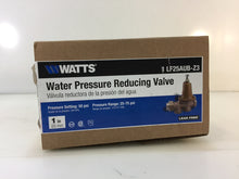Load image into Gallery viewer, Watts 1 LF25AUB-Z3 1" Lead-Free Brass FPT x FPT Water Pressure Reducing Valve