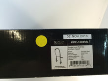 Load image into Gallery viewer, KRAUS KPF-1602SS Commercial-Style 1-Handle Kitchen Faucet Stainless Steel