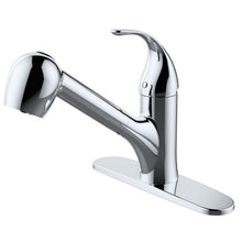 Load image into Gallery viewer, Runfine 1-Handle 2-function Spray Head Kitchen Faucet In Chrome RF421003