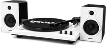 Load image into Gallery viewer, Gemini TT-900 Record Player With Bluetooth and Dual Stereo Speakers Black/White
