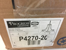 Load image into Gallery viewer, Progress Lighting P4270-2C Legend 3-Light Antique Bronze Chandelier