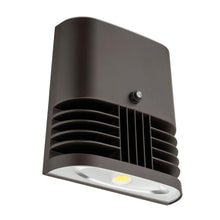 Load image into Gallery viewer, Lithonia Lighting Bronze OLWX1 13W LED Wall Pack with Dusk to Dawn Photocell