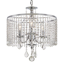 Load image into Gallery viewer, Home Decorators 3-Light Polished Chrome Chandelier K9 Crystal Dangles HD-1145-I