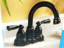 Load image into Gallery viewer, MOEN WS84913BRB Banbury 4" Centerset High-Arc Bath Faucet Mediterranean Bronze