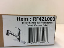 Load image into Gallery viewer, Runfine 1-Handle 2-function Spray Head Kitchen Faucet In Chrome RF421003