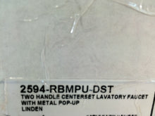 Load image into Gallery viewer, Delta 2594-RBMPU-DST Linden 4" Centerset 2-Handle Bath Faucet Venetian Bronze