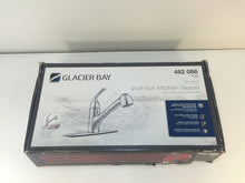 Load image into Gallery viewer, Glacier Bay 64CR576LFHD Milano Pull-Out Sprayer Kitchen Faucet Chrome 482086