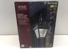 Load image into Gallery viewer, Home Decorators 1-Light Black Motion Activated LED Wall Lantern Sconce 2422-PIR