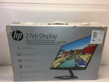 Load image into Gallery viewer, HP 27eb X3W27AA#ABA 27" LED LCD HDMI Display Monitor, Black