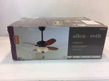 Load image into Gallery viewer, allen+roth 00882 Laralyn 32" Oil-Rubbed Bronze Incandescent Ceiling Fan 357652