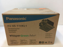 Load image into Gallery viewer, Panasonic FV-05-11VKL1 Whisper Green Select 50/80/110 CFM Bath Fan w LED light