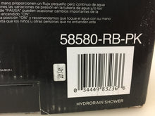 Load image into Gallery viewer, Delta 58580-RB-PK HydroRain 2in1 5Spray 7-7/8" Fixed Shower Head VenetianBronze