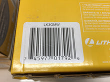 Load image into Gallery viewer, 5x Lithonia Lighting LK3GMW M6 3" NewConstruction GU10 White Gimbal Recessed Kit