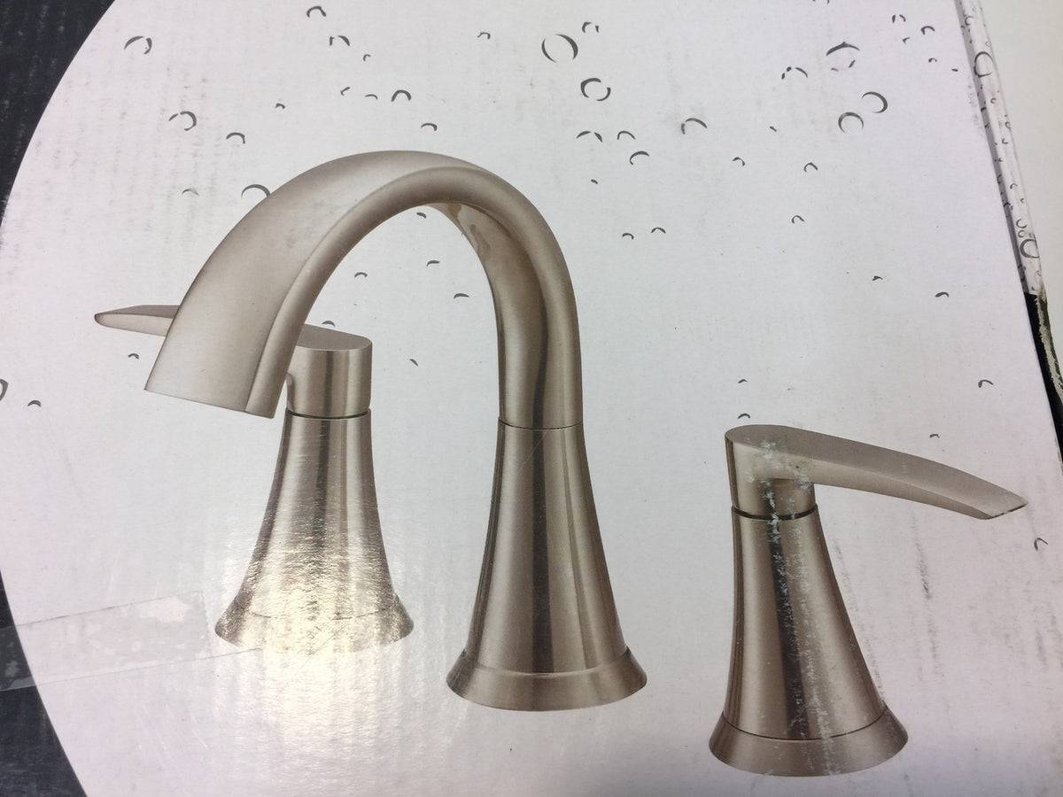 Jacuzzi FW6A0011NP Lyndsay Brushed Nickel Widespread Bathroom Faucet 5
