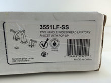 Load image into Gallery viewer, Delta 3551LF-SS Dryden 8" Widespread 2-Handle Bathroom Faucet Stainless