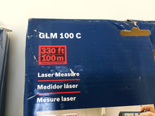 Load image into Gallery viewer, Bosch GLM 100 C 330 ft. Lithium-Ion Bluetooth Enabled Laser Distance Measure