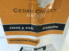 Load image into Gallery viewer, Gibraltar Mailboxes CC2R0000 Cedar Chalet Post-Mount Mailbox