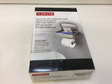 Load image into Gallery viewer, Delta EXTEN50-BN Toilet Paper Holder with Privacy Storage Brushed Nickel