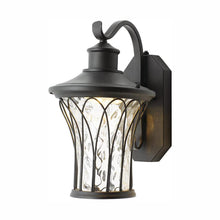 Load image into Gallery viewer, HDC LED-HD501BK MED Black LED Dusk to Dawn Wall Lantern Sconce 1002067338