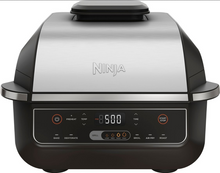 Load image into Gallery viewer, Ninja EG201 Foodi 4qt 6-in-1 Countertop Indoor Grill, Air Fryer, Stainless Steel