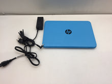 Load image into Gallery viewer, HP Stream 11-y010nr Laptop 11.6" Intel Celeron N3060 1.6GHz 4GB 32GB Blue