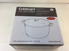 Load image into Gallery viewer, Cuisinart CI630-20CR Chef's Classic 3 Qt. Cast Iron Dutch Oven with Lid