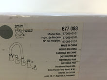 Load image into Gallery viewer, Schon 67065-0101 925 Series 2-Handle Pull-Down Sprayer Kitchen Faucet, Chrome