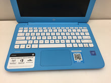 Load image into Gallery viewer, HP Stream 11-y010nr Laptop 11.6" Intel Celeron N3060 1.6GHz 4GB 32GB Blue