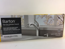 Load image into Gallery viewer, American Standard 4145SSF Barton Pull-Out Kitchen Faucet Stainless Steel
