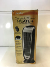 Load image into Gallery viewer, Lasko 5160 23 in. 1,500-Watt Digital Ceramic Tower Heater with Remote Control